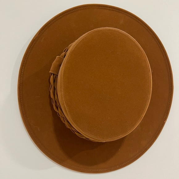 SOLD ASN Braided Boater Hat Anthropologie - Picture 3 of 6